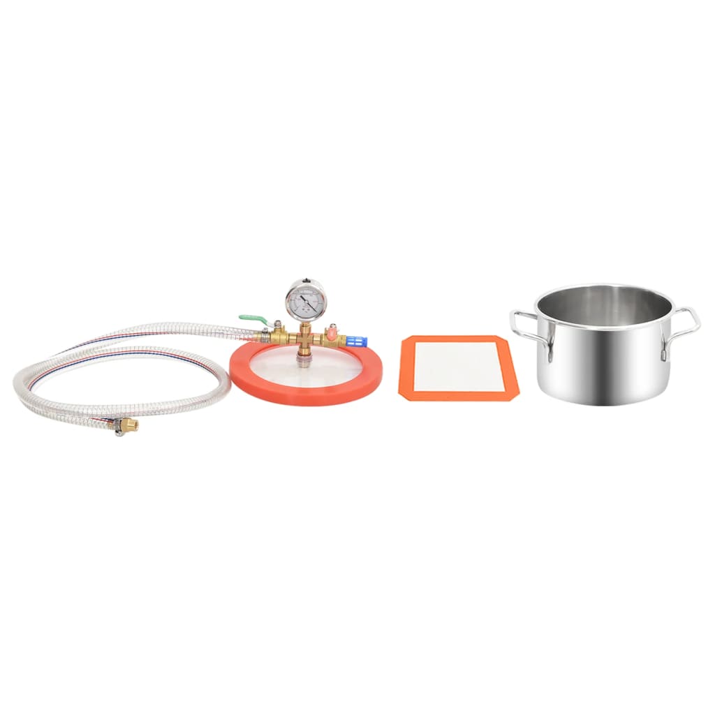 Vacuum Chamber Stainless Steel 3.7 L