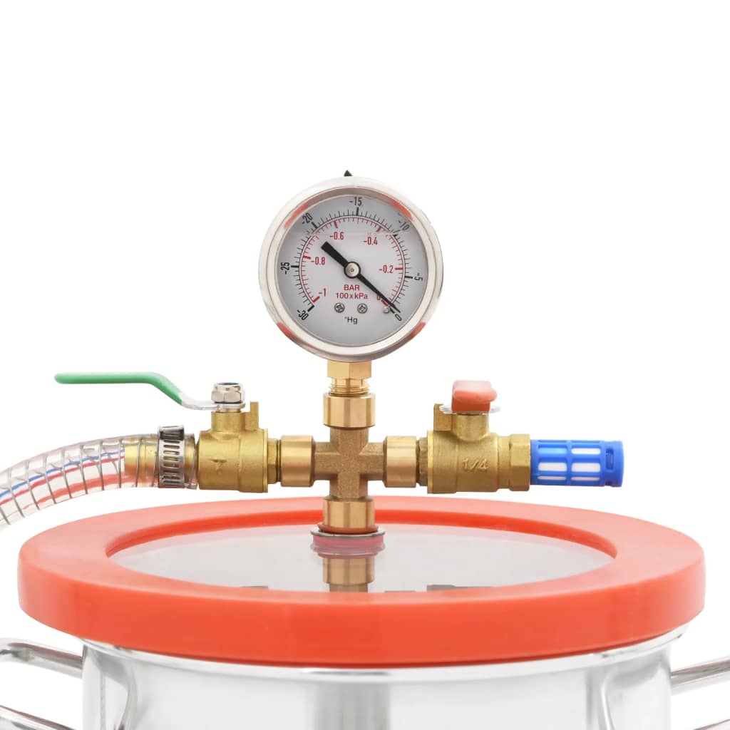 Vacuum Chamber Stainless Steel 3.7 L