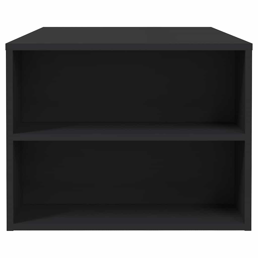 Coffee Table Black 102x55x42 cm Engineered Wood
