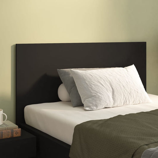 vidaXL Bed Headboard Black 120x1.5x80 cm Engineered Wood