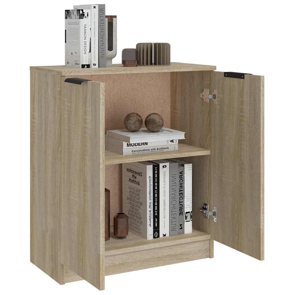 811064 vidaXL Sideboard Sonoma Oak 60x30x70 cm Engineered Wood