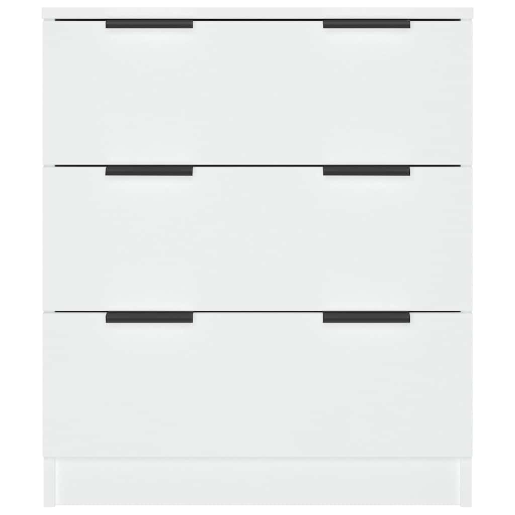 Sideboard White 60x30x70 cm Engineered Wood