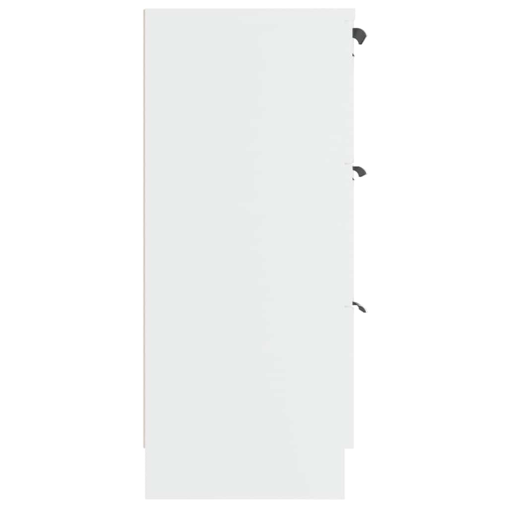Sideboard White 60x30x70 cm Engineered Wood