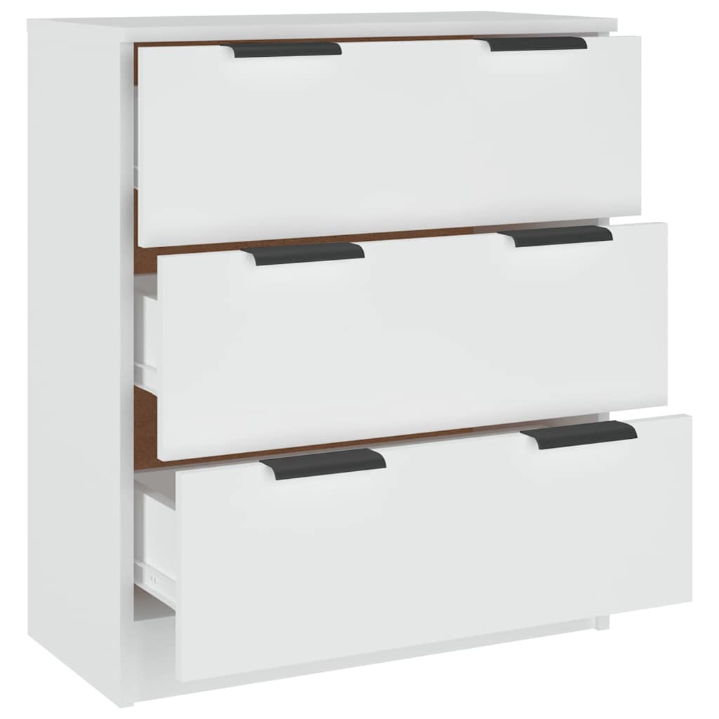 Sideboard White 60x30x70 cm Engineered Wood