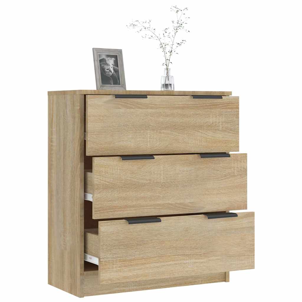 811073 vidaXL Sideboard Sonoma Oak 60x30x70 cm Engineered Wood