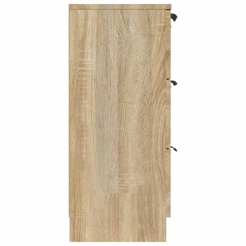 811073 vidaXL Sideboard Sonoma Oak 60x30x70 cm Engineered Wood