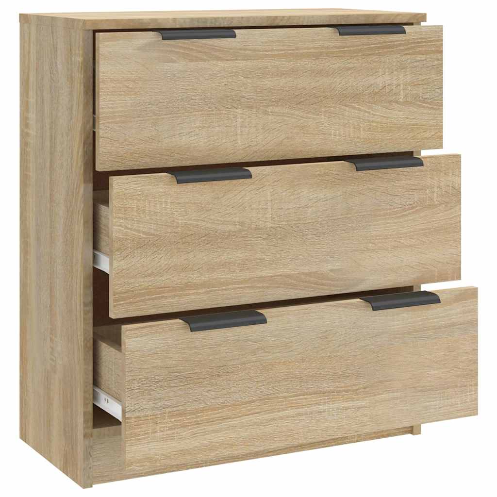 811073 vidaXL Sideboard Sonoma Oak 60x30x70 cm Engineered Wood