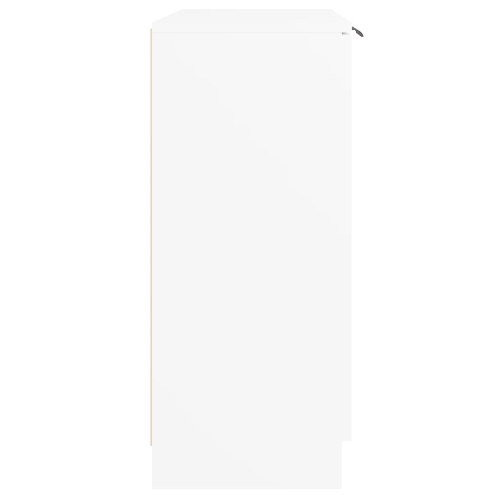 Sideboard White Engineered Wood