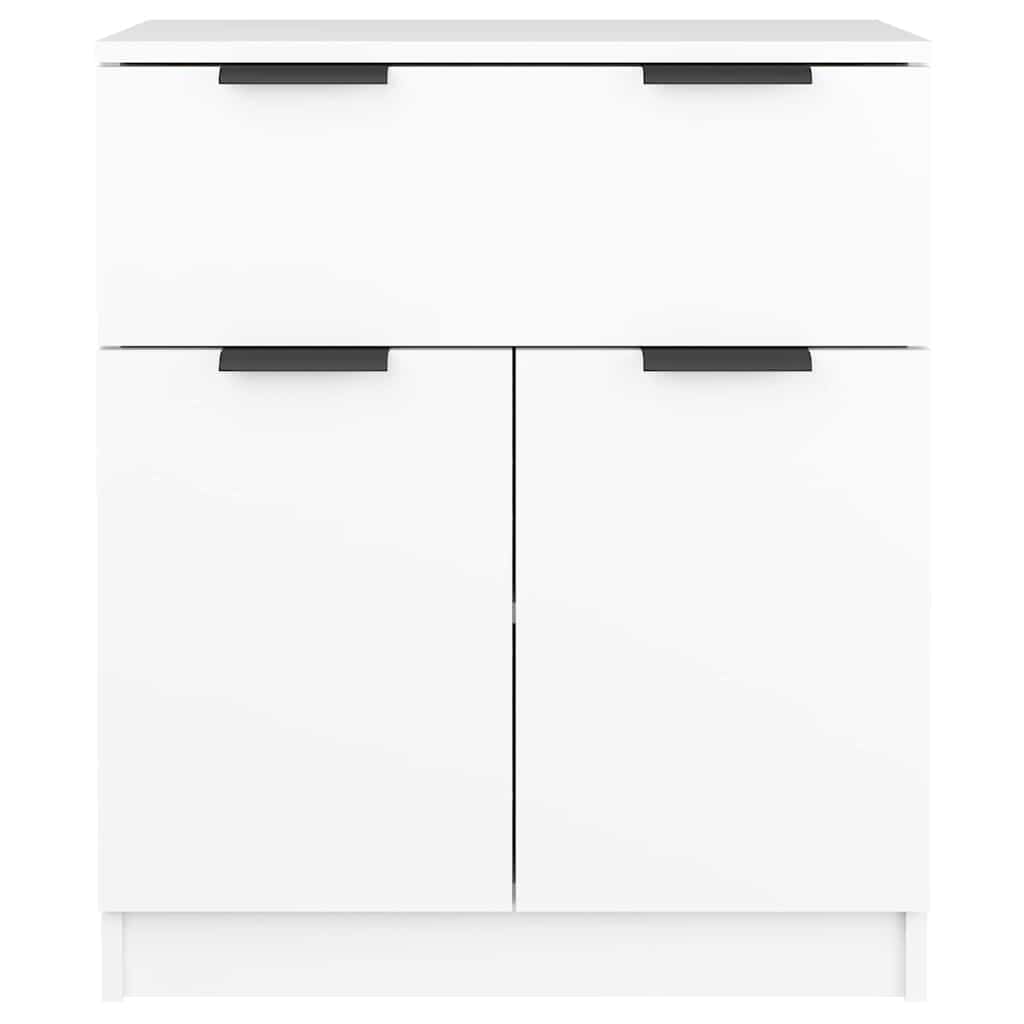 Sideboard White 60x30x70 cm Engineered Wood