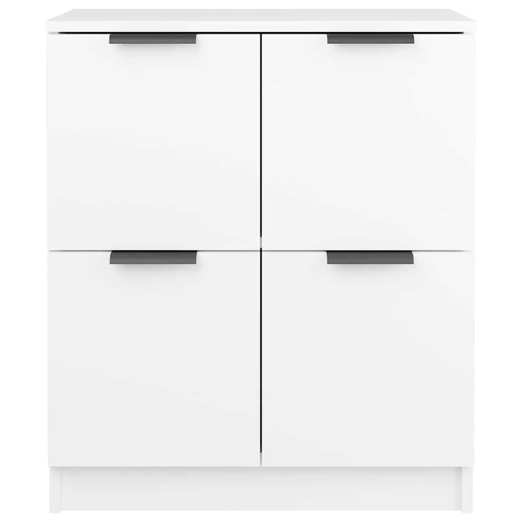 Sideboard White 60x30x70 cm Engineered Wood