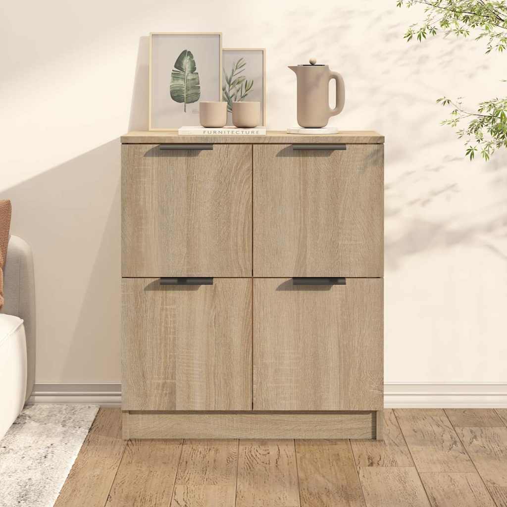 Sideboard Sonoma Oak 60x30x70 cm Engineered Wood