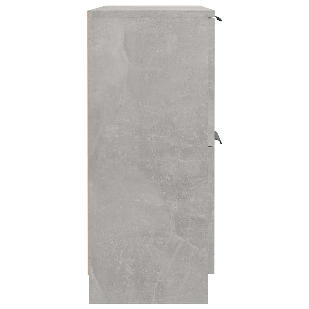 Sideboard Concrete Grey 60x30x70 cm Engineered Wood