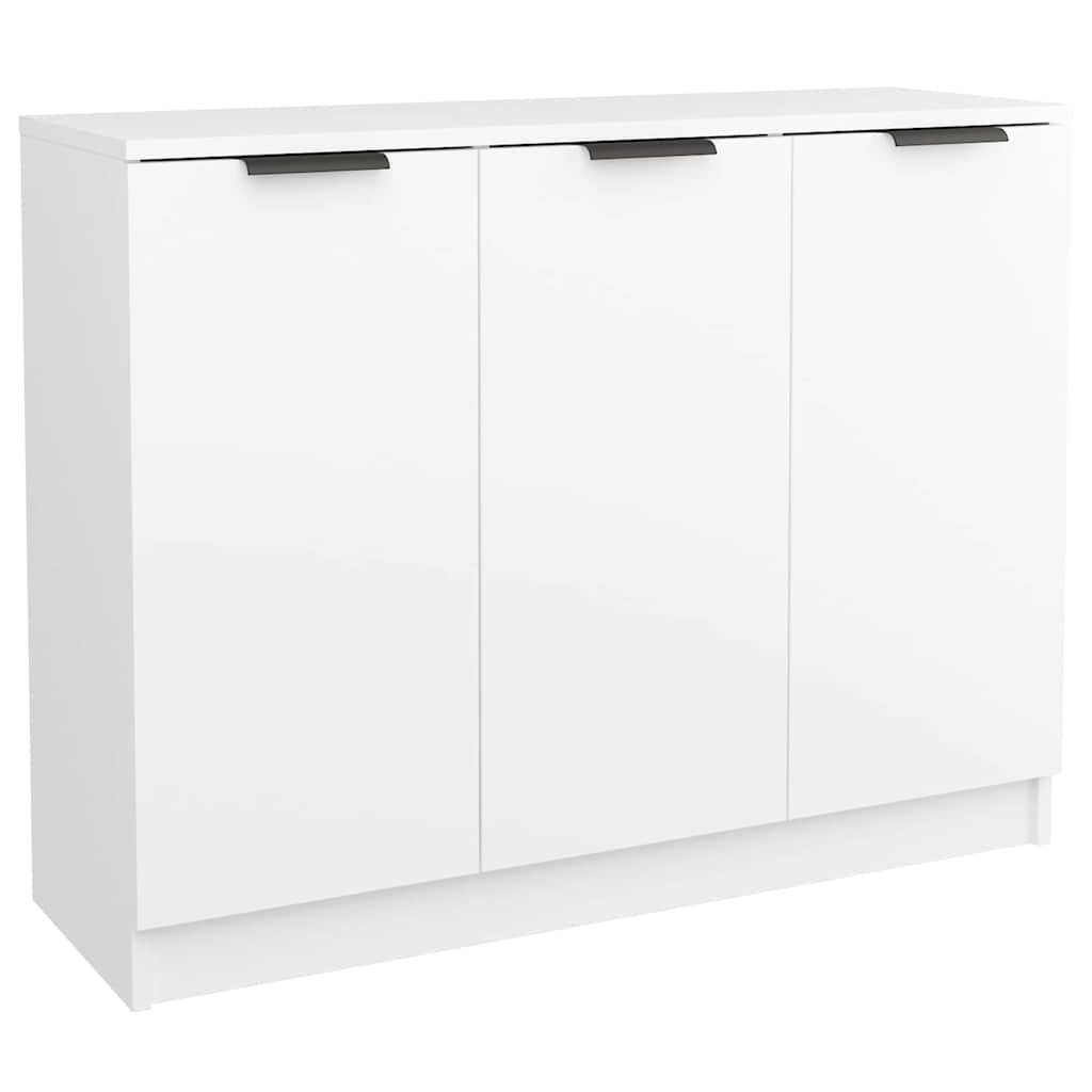 Sideboard White 90,5x30x70 cm Engineered Wood