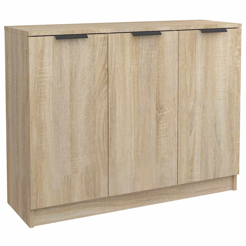 Sideboard Sonoma Oak 90.5x30x70 cm Engineered Wood