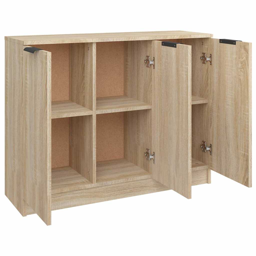 Sideboard Sonoma Oak 90,5x30x70 cm Engineered Wood