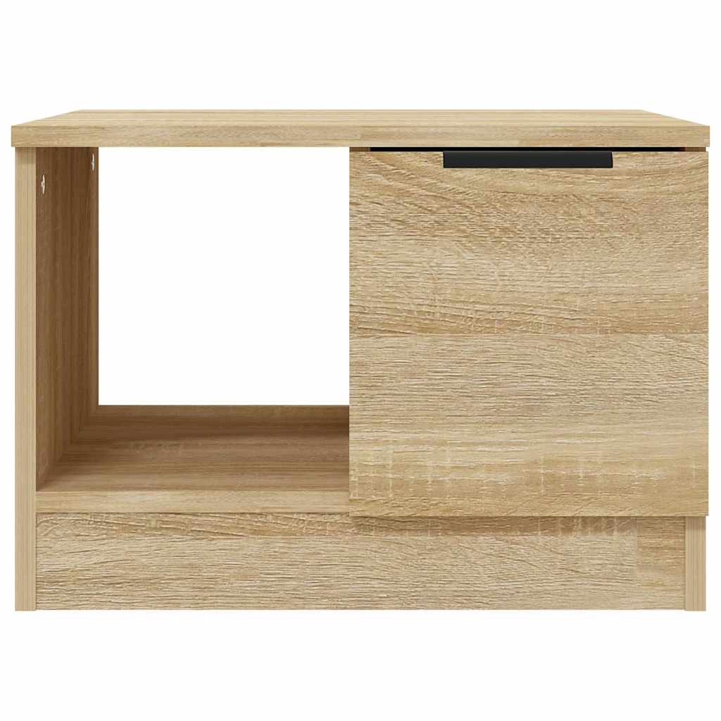 Coffee Table Sonoma Oak 50x50x36 cm Engineered Wood