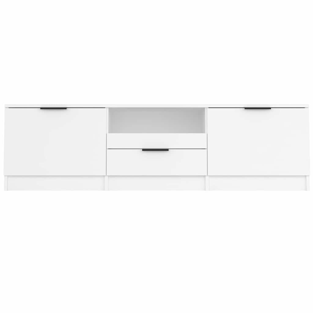 811448 vidaXL TV Cabinet White 140x35x40 cm Engineered Wood