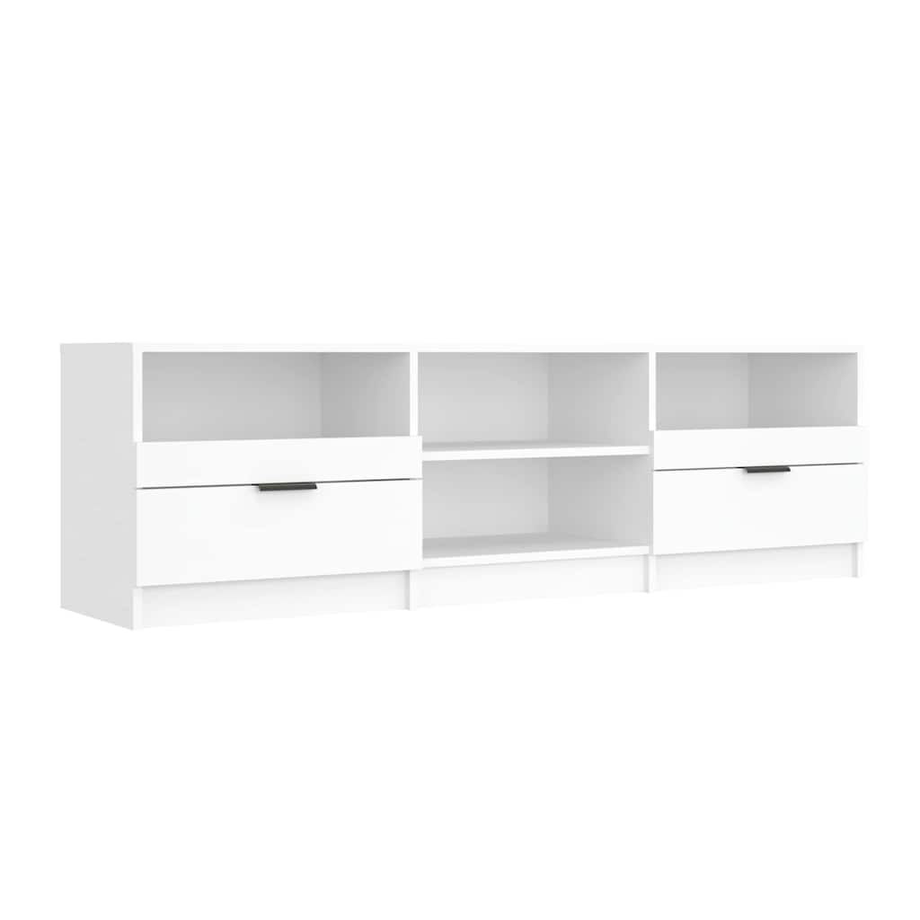 TV Cabinet White 150x33,5x45 cm Engineered Wood