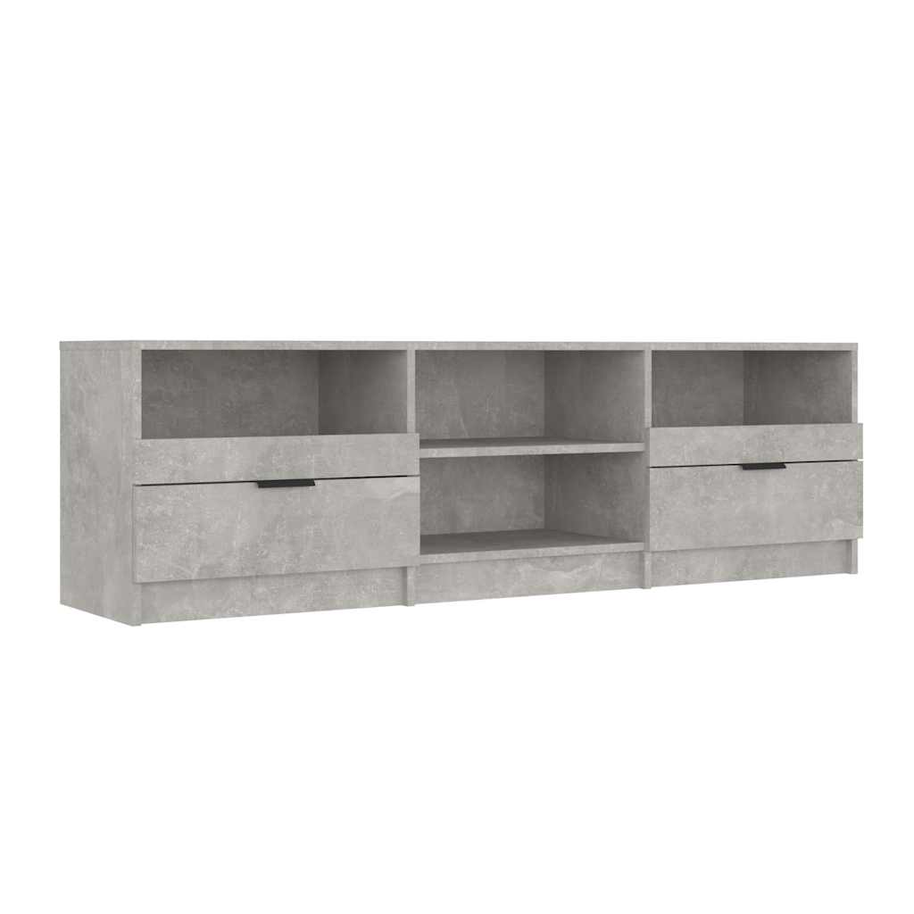 TV Cabinet Concrete Grey 150x33,5x45 cm Engineered Wood