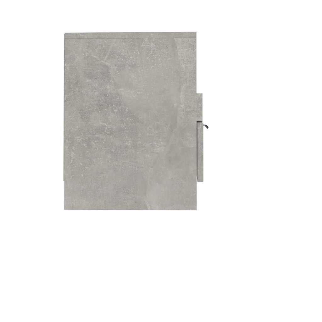 TV Cabinet Concrete Grey 150x33,5x45 cm Engineered Wood