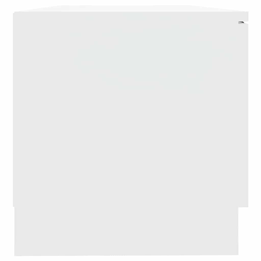 TV Cabinet White 80x35x36,5 cm Engineered Wood