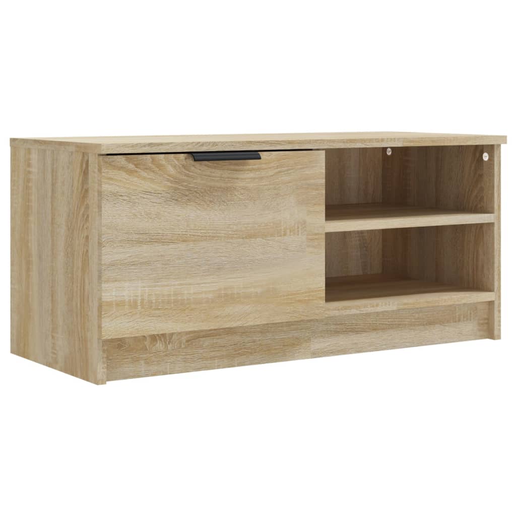 TV Cabinet Sonoma Oak 80x35x36,5 cm Engineered Wood