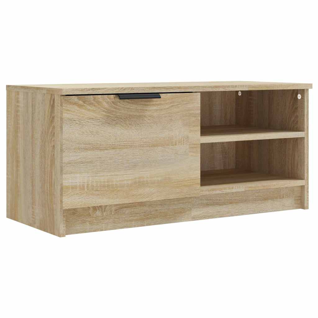TV Cabinet Sonoma Oak 80x35x36,5 cm Engineered Wood
