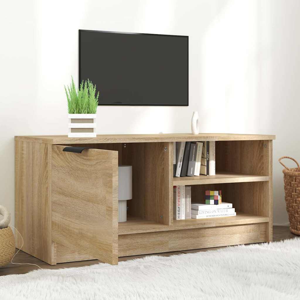 TV Cabinet Sonoma Oak 80x35x36,5 cm Engineered Wood