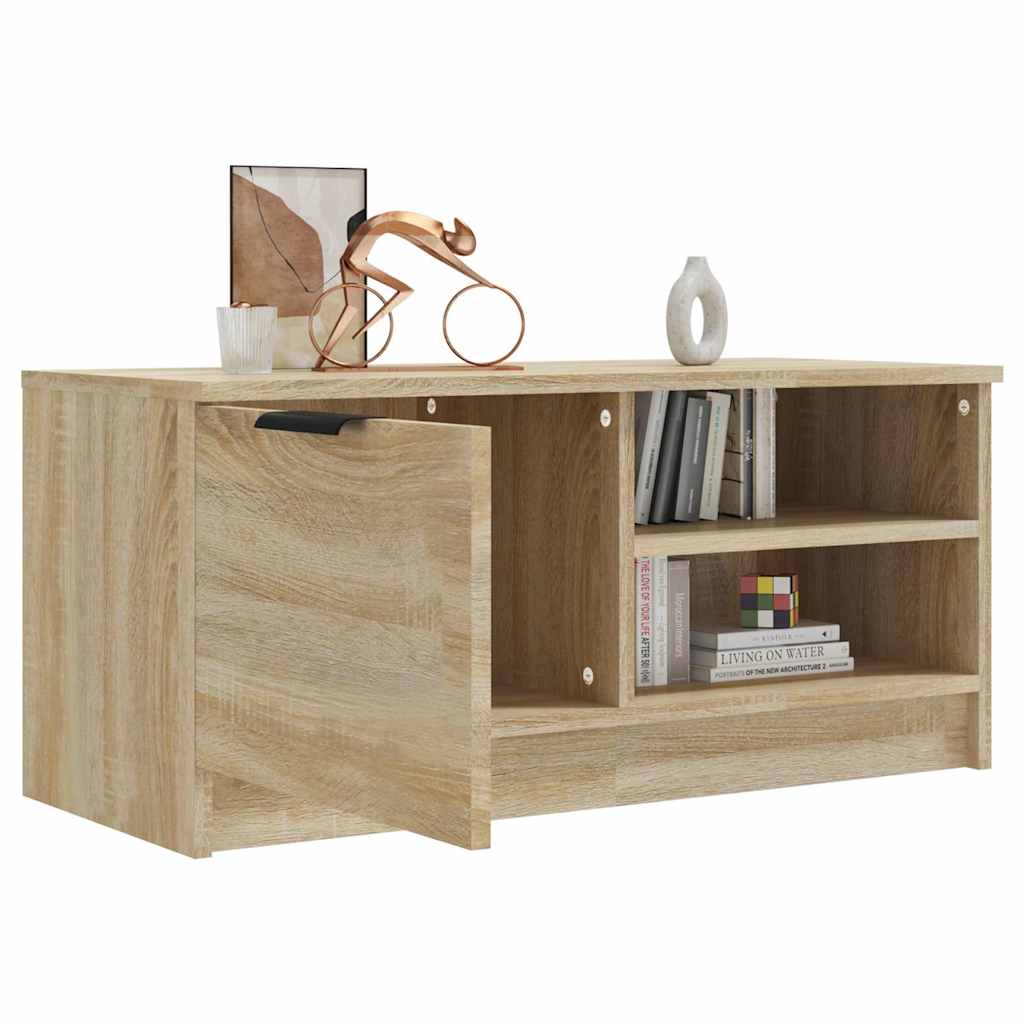 TV Cabinet Sonoma Oak 80x35x36,5 cm Engineered Wood