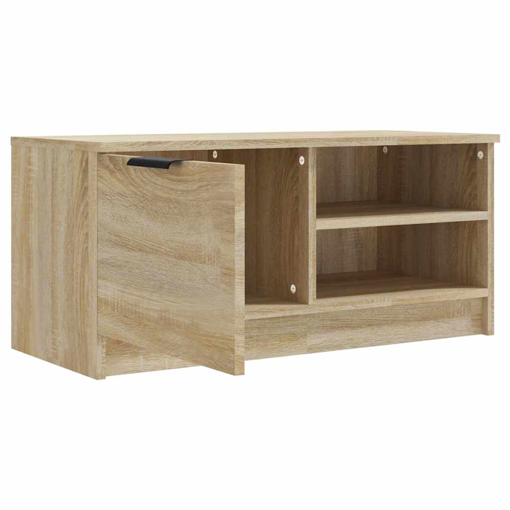 TV Cabinet Sonoma Oak 80x35x36,5 cm Engineered Wood