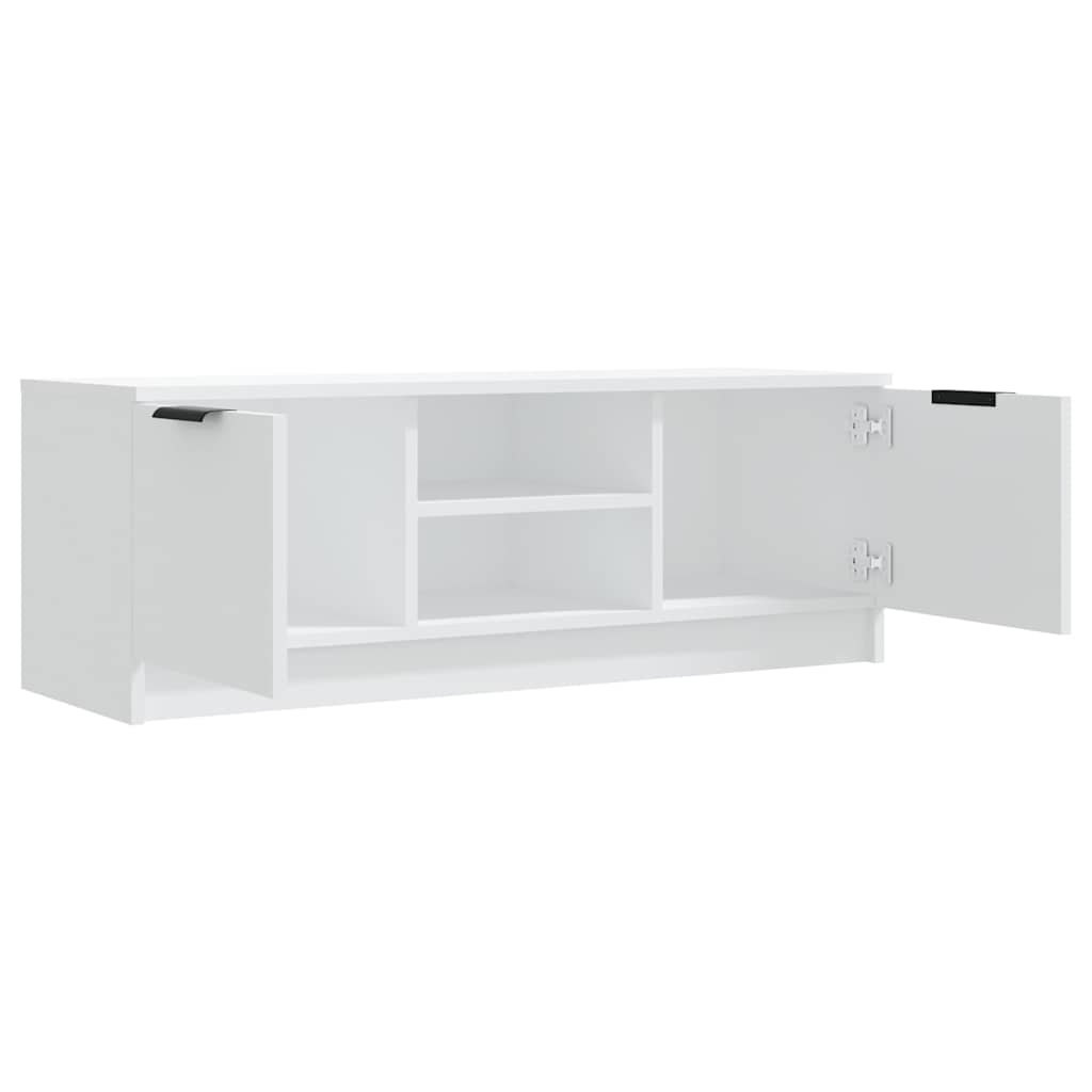 TV Cabinet White 102x35x36,5 cm Engineered Wood