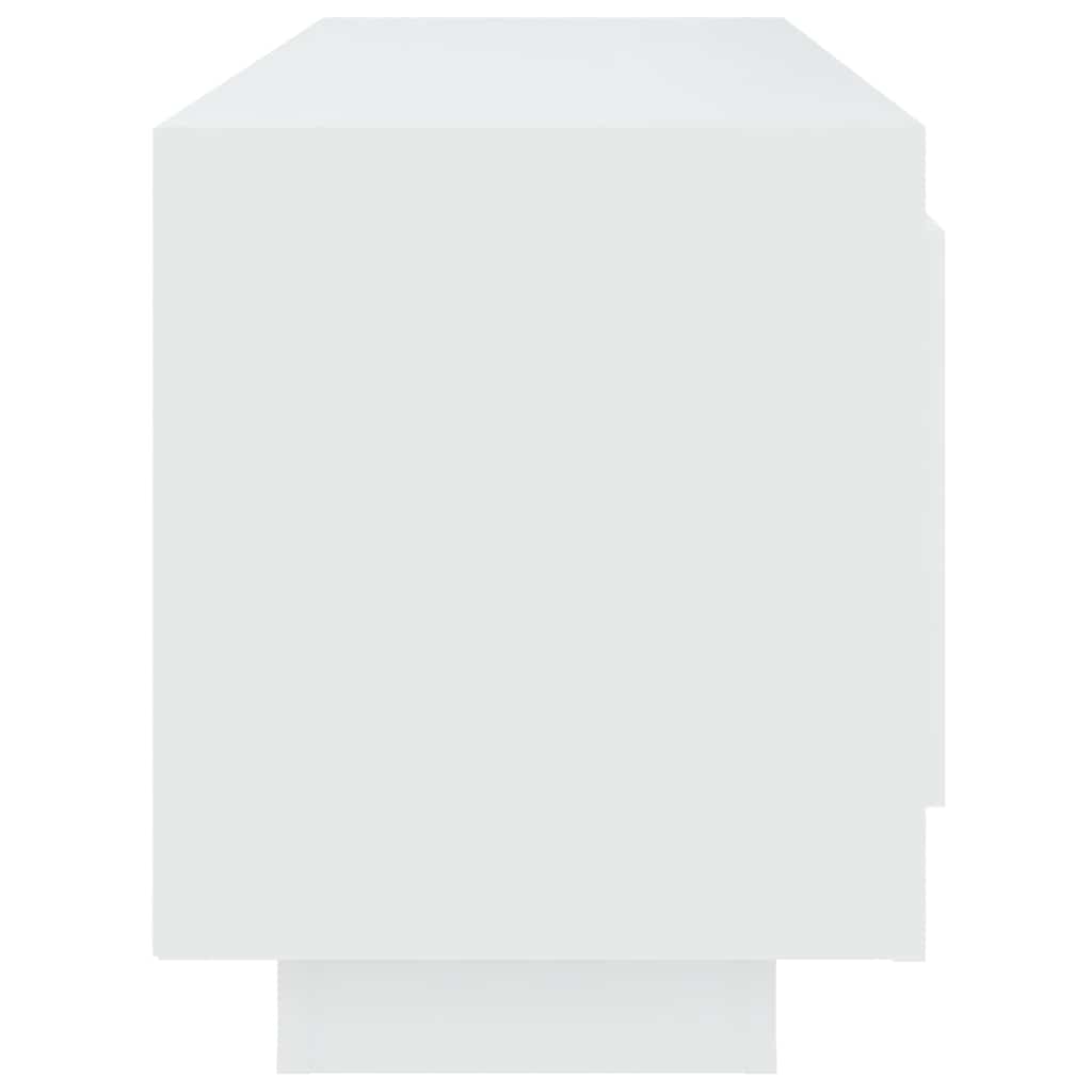 TV Cabinet White 102x35x45 cm Engineered Wood