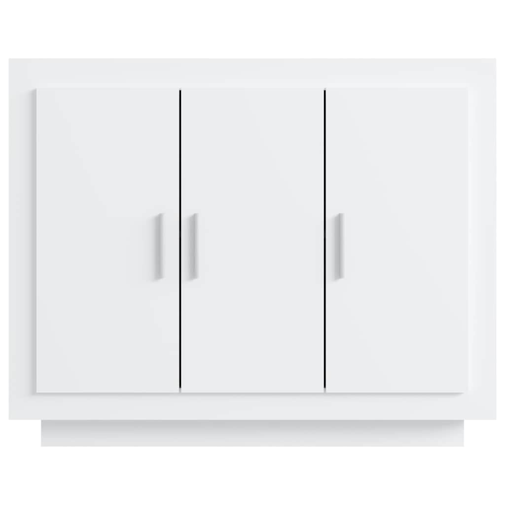 Sideboard White 92x35x75 cm Engineered Wood