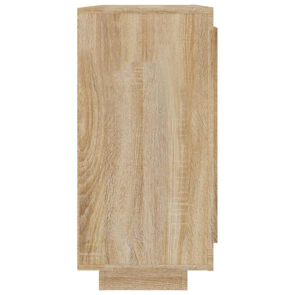 Sideboard Sonoma Oak 92x35x75 cm Engineered Wood