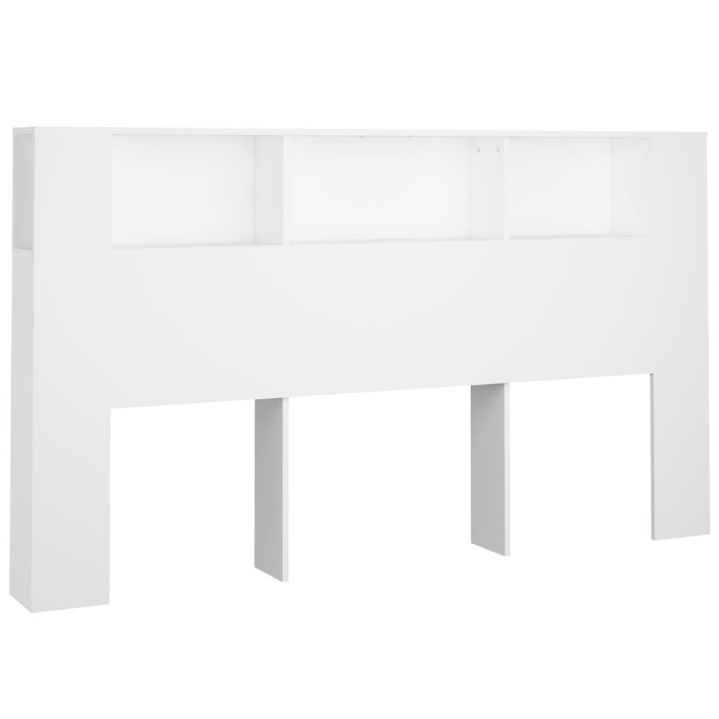 Headboard Cabinet | White | Engineered wood | Headboard Cabinet