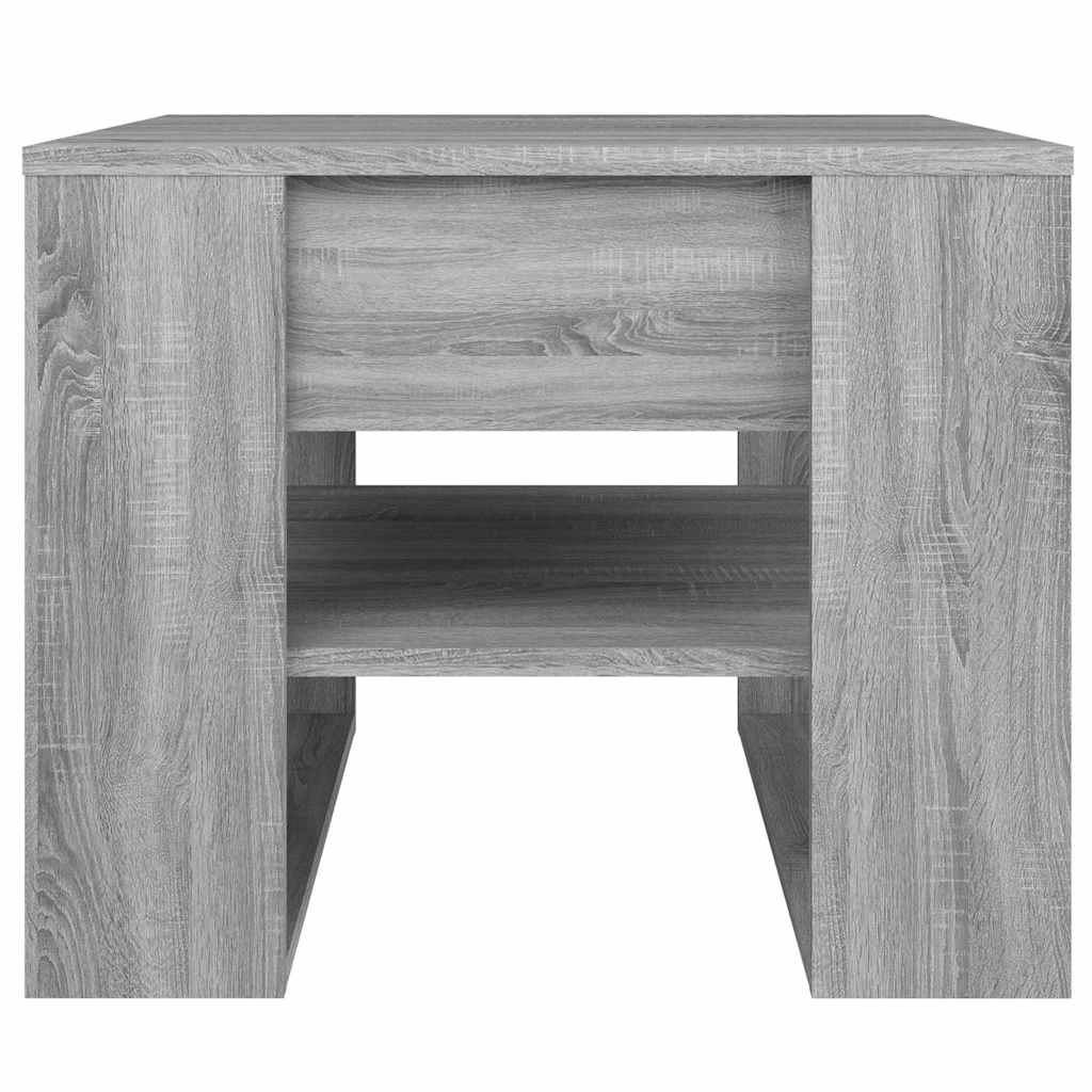 Coffee Table Grey Sonoma 55,5x55x45 cm Engineered Wood