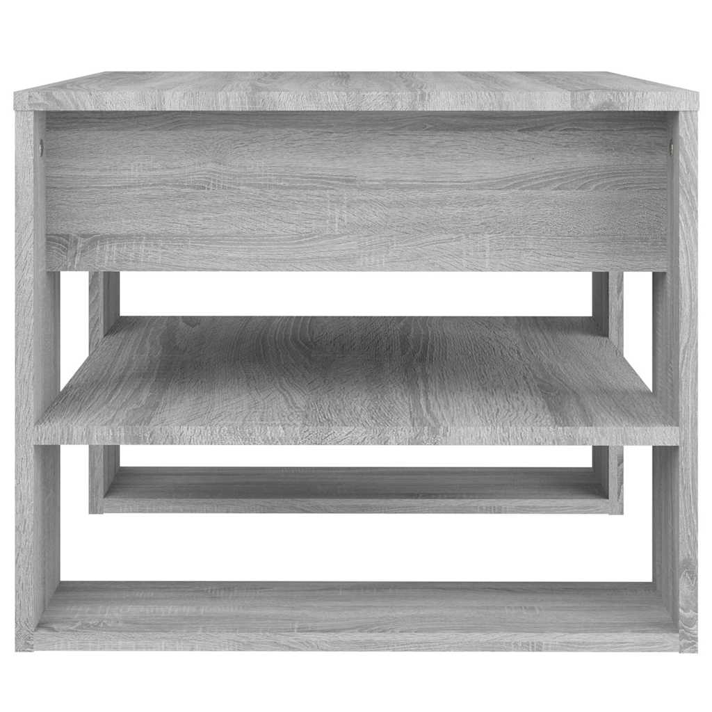 Coffee Table Grey Sonoma 55,5x55x45 cm Engineered Wood