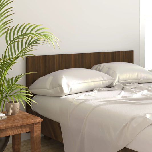 vidaXL Bed Headboard Brown Oak 160x1.5x80 cm Engineered Wood