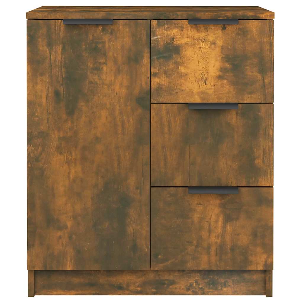 Sideboard Smoked Oak Engineered Wood
