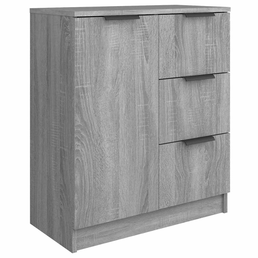 Sideboard Grey Sonoma 60x30x70 cm Engineered Wood