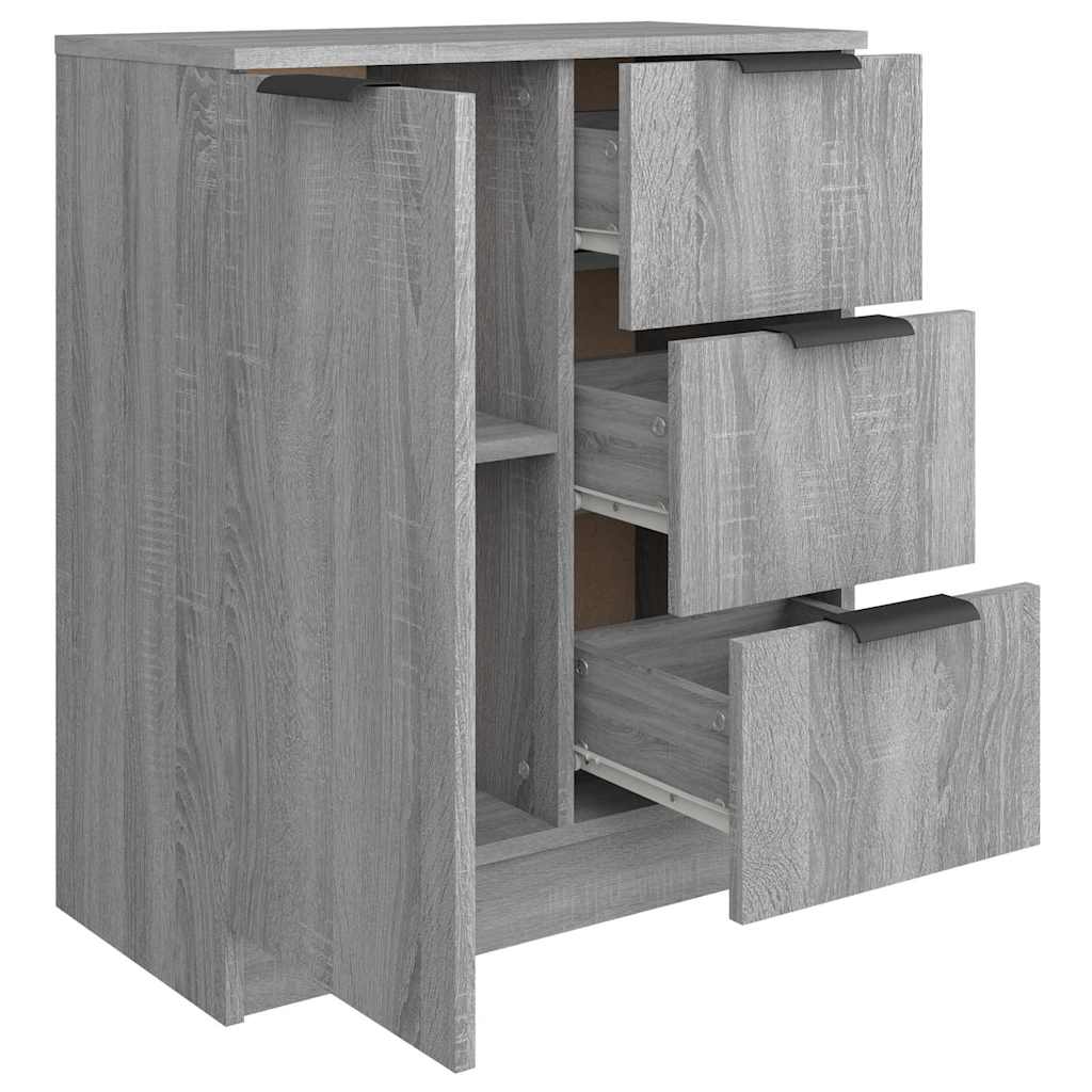 Sideboard Grey Sonoma 60x30x70 cm Engineered Wood