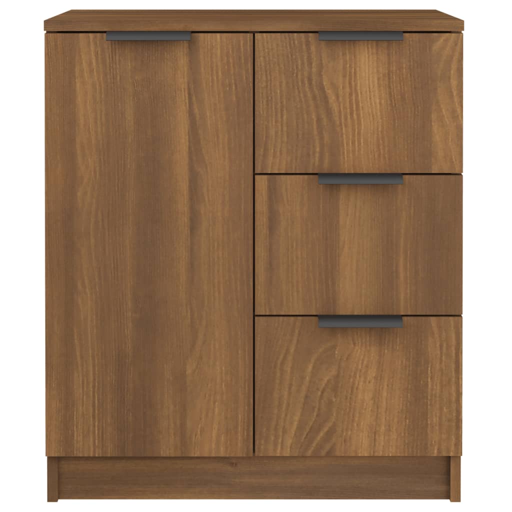 vidaXL Sideboard Brown Oak Engineered Wood