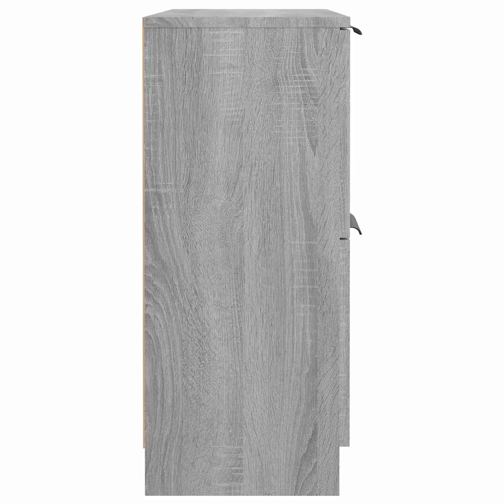 Sideboard Grey Sonoma 60x30x70 cm Engineered Wood