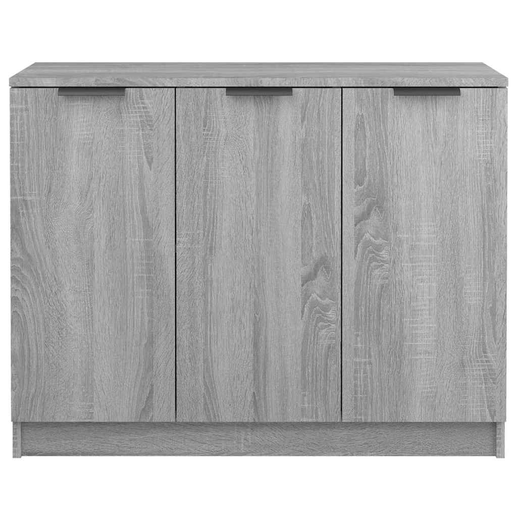 Sideboard Grey Sonoma 90,5x30x70 cm Engineered Wood