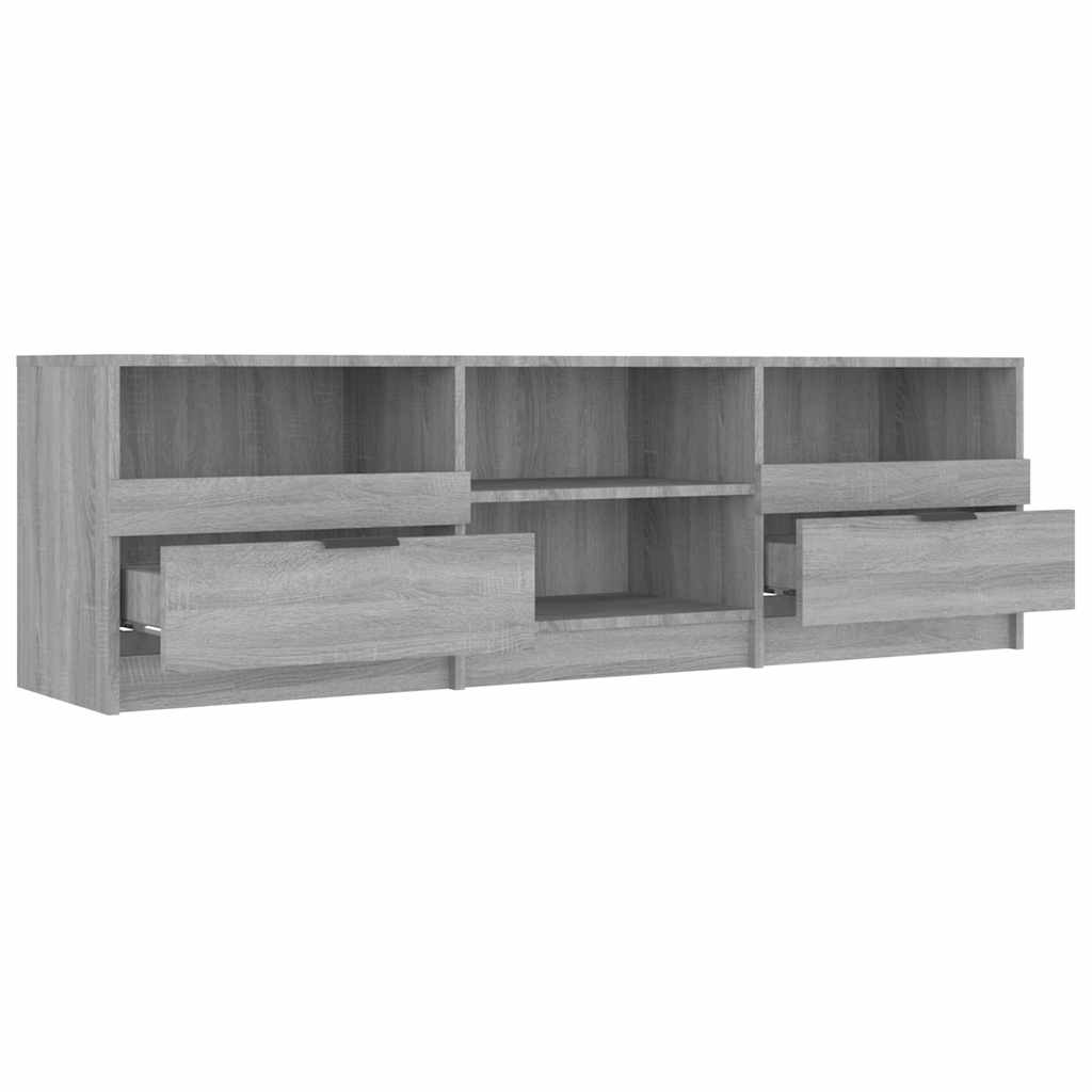 TV Cabinet Grey Sonoma 150x33,5x45 cm Engineered Wood