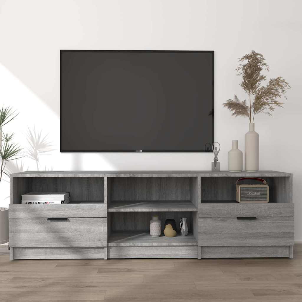TV Cabinet Grey Sonoma 150x33,5x45 cm Engineered Wood