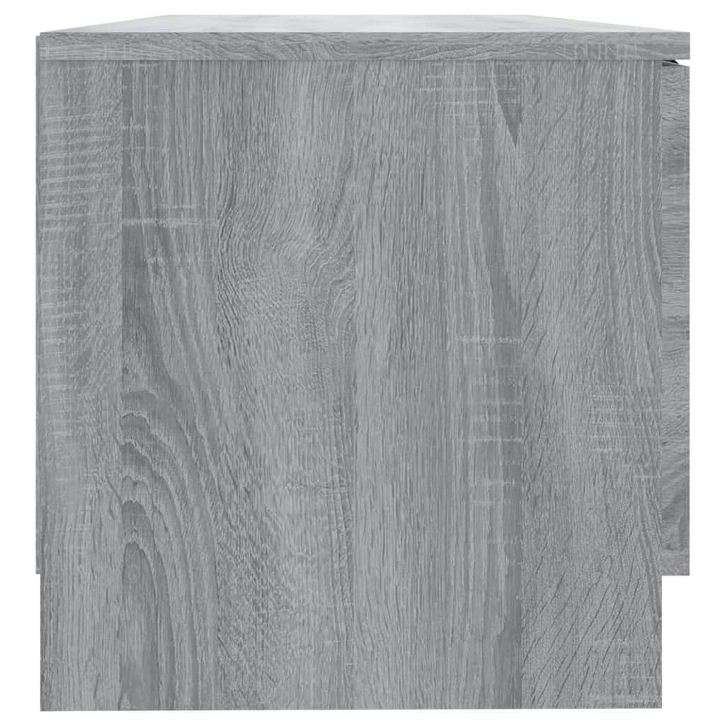 vidaXL TV Cabinets 2 pcs Grey Sonoma 80x35x36.5 cm Engineered Wood