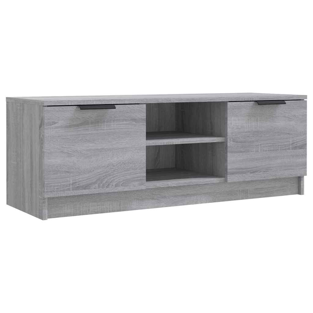 TV Cabinet Grey Sonoma 102x35x36,5 cm Engineered Wood