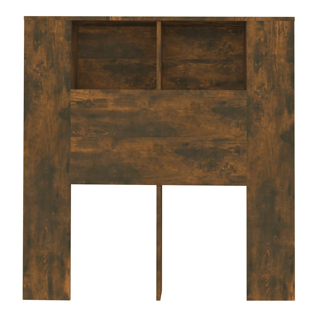 Headboard Cabinet | Smoked Oak | Engineered wood | Medium