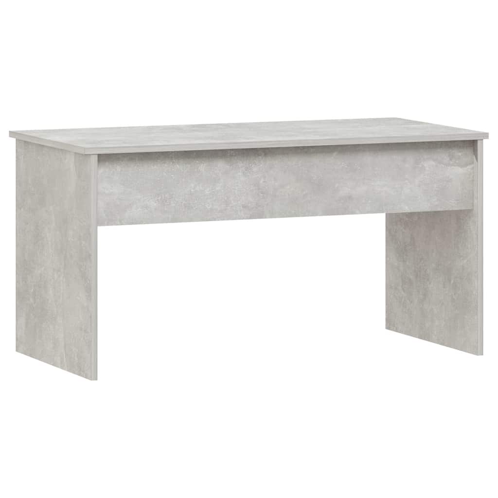 Coffee Table Concrete Grey 102x50,5x52,5 cm Engineered Wood